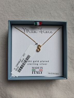 Mia Fiore Gold Plated Sterling Silver Necklace